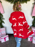 PREORDER - 3 designs: COZY CHRISTMAS CLOUD CARDIGAN