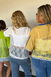 PREORDER - 3 colors: BLEACHER BABE LACE JERSEY