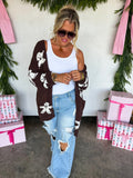 PREORDER - 3 designs: COZY CHRISTMAS CLOUD CARDIGAN