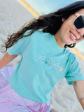Embroidered Ocean Treasures Tee