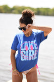 Lake Girl Smiley Tee