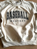 Reversible Baseball/Softball sweatshirt
