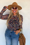 PREORDER - 3 designs: FALL FLOWER DRESS IT UP MESH TOPS