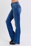 HANNAH MID RISE THERMAL BOOTCUT JEANS