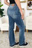 Blake Mid Rise Release Hem Jeans