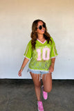 PREORDER - 3 colors: BLEACHER BABE LACE JERSEY