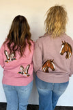PREORDER- FIELD & STABLE QUARTER ZIP PULLOVER