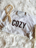 Cozy Embroidered Applique Sweatshirt