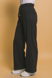 Kenny Drawstring Wide Leg Sweatpants with Pockets