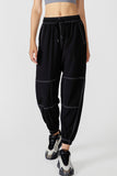 Drawstring Joggers with Pockets