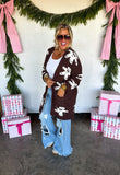 PREORDER - 3 designs: COZY CHRISTMAS CLOUD CARDIGAN