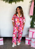 PREORDER - 4 designs: CHRISTMAS MORNING LUXE PJ SETS
