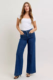 Deidre High Waist Retro Wide Jeans