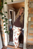 PREORDER - 2 prints: CAMO & BUTTERFLIES DRIFT AWAY JOGGERS