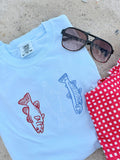 Fish Embroidered Tee