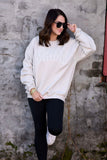 Neutral Checkered MAMA Tee & Sweatshirt