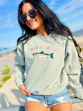 CATCH OF THE DAY STONEWASH SWEATSHIRT