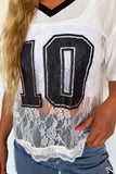 PREORDER - 3 colors: BLEACHER BABE LACE JERSEY