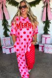 PREORDER - 3 designs: MERRY CONFETTI LOUNGE SETS