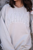 Neutral Checkered MAMA Tee & Sweatshirt