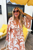 PREORDER: In The Jungle Kaftan Dress