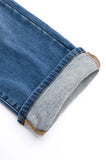 NIVEA VINTAGE WASH THERMAL STRAIGHT JEANS