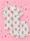 PRE ORDER Striped Gingerbread Pajamas