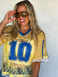 PREORDER - 3 colors: BLEACHER BABE LACE JERSEY