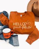 HELLO PUMPKIN FLEECE SWEATSHIRT
