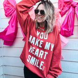 You Make My Heart Smile Sweatshirt