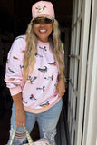 PREORDER - PINK DUCK PULLOVER