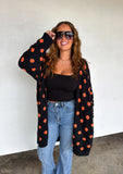 PREORDER - 3 designs: BOO CREW REVERSIBLE CLOUD CARDIGAN