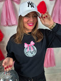 Disco & Bows Sweatshirt