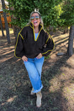 PREORDER - 3 colors: PREORDER- AFTER SUNSET QUARTER ZIP PULLOVER