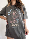 STAY SALTY BEACH COWGIRL Tees