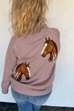 PREORDER- FIELD & STABLE QUARTER ZIP PULLOVER