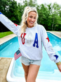 Glitter USA Star Sweatshirt