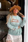 PREORDER-  2 colors: EMBROILED RODEO PULLOVER
