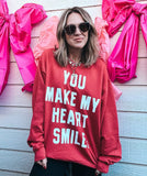 You Make My Heart Smile Sweatshirt