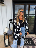 PREORDER - 3 designs: BOO CREW REVERSIBLE CLOUD CARDIGAN