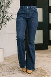 JADA HIGH WAIST FLARE Jeans WITH PATCH POCKETS