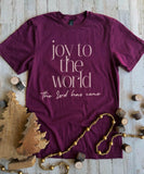 Joy to the world tees