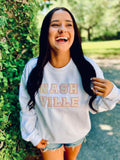 NASHVILLE CHENILLE PATCH SWEATSHIRT