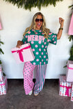 PREORDER - 3 designs: MERRY CONFETTI LOUNGE SETS