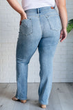 ALANA MID RISE CLEAN BOOTCUT JEANS