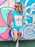 Palm Stamp Tee