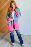 Groovy Open Front Cardigan