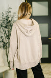 A Million Different Reasons Hooded Pullover in Ash Mocha