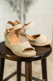 Arnold Natural Linen Wedges