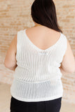 Kristy V-Neck Sweater Tank